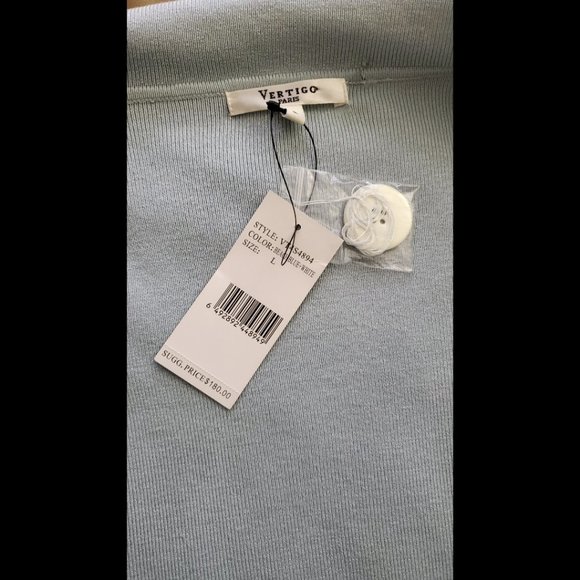 NWT Vertigo Paris Women's Cardigan (Size L) - Picture 5 of 7